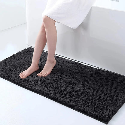 Bath Mat Plush Absorbent Non-Slip Backing