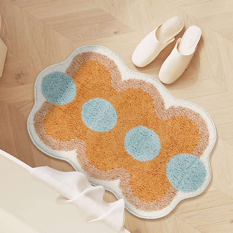 Bath Mat Plush Highly Absorbent Non-Slip Backing