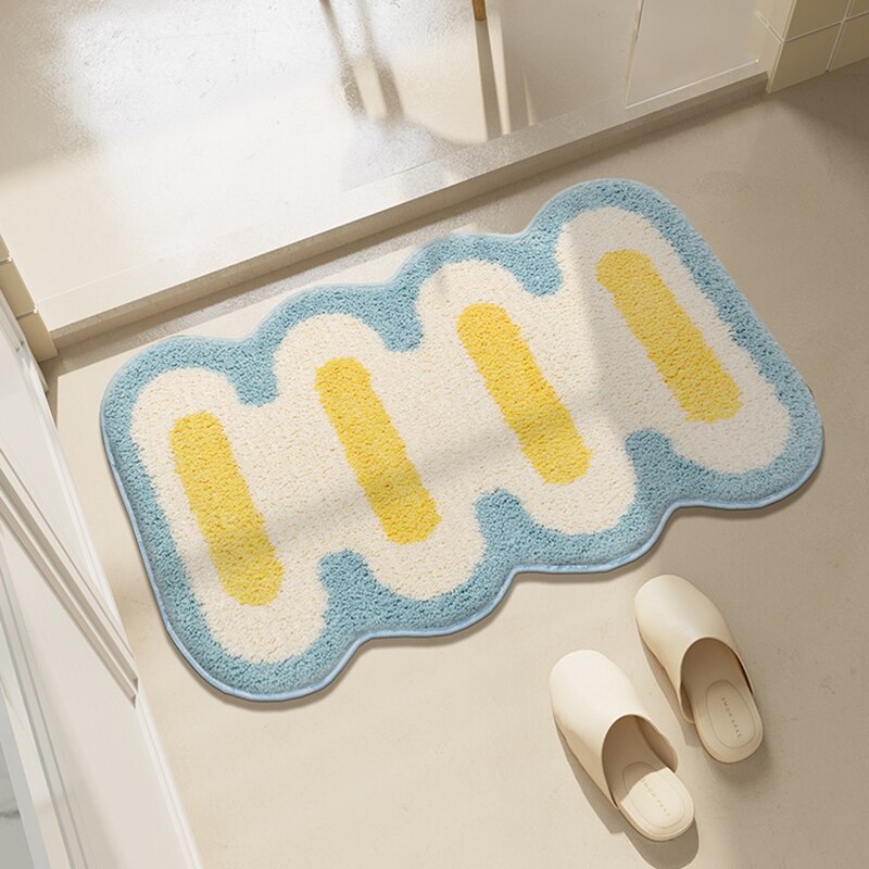 Bath Mat Plush Highly Absorbent Non-Slip Backing