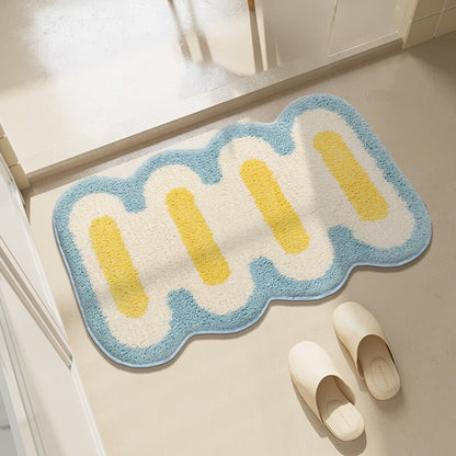 Bath Mat Plush Highly Absorbent Non-Slip Backing