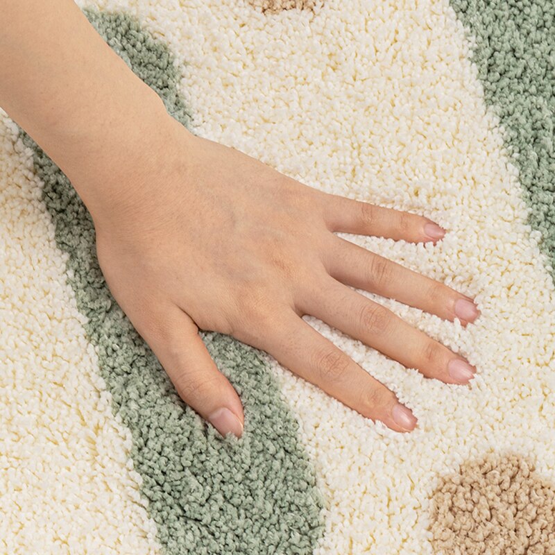 Bath Mat Plush Highly Absorbent Non-Slip Backing