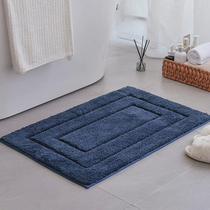 Bath Mat Plush Microfiber Absorbent Non-Slip Backing