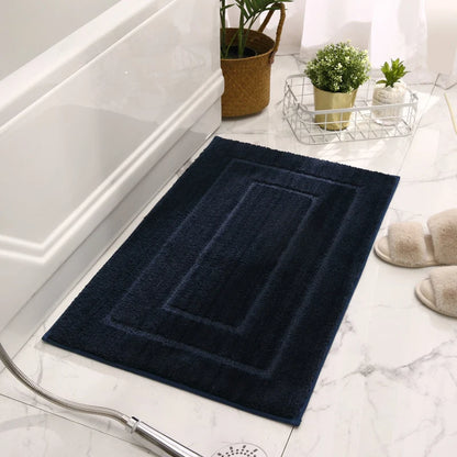 Bath Mat Plush Microfiber Absorbent Non-Slip Backing