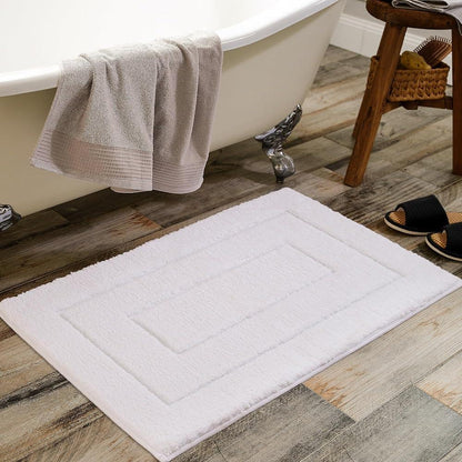 Bath Mat Plush Microfiber Absorbent Non-Slip Backing