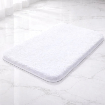 Bath Mat Plush Microfibre Non-Slip Backing
