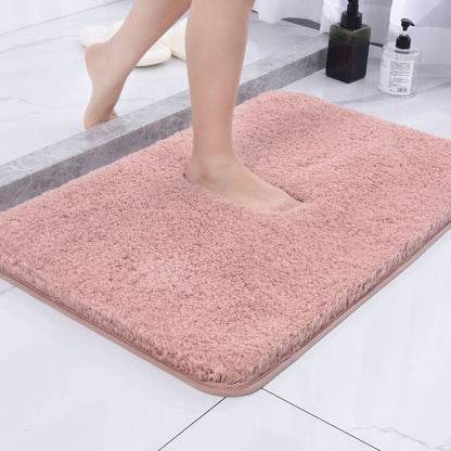 Bath Mat Ultra-Soft Microfiber Non-Slip & Highly Absorbent