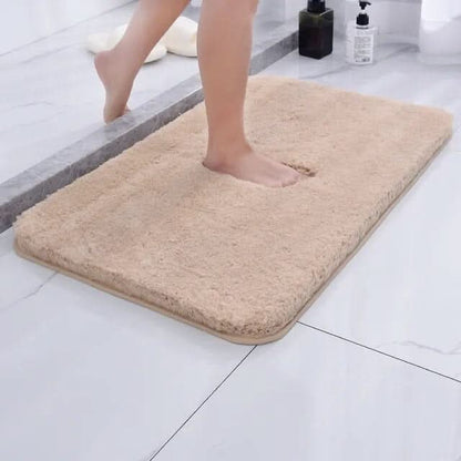 Bath Mat Ultra-Soft Microfiber Non-Slip & Highly Absorbent