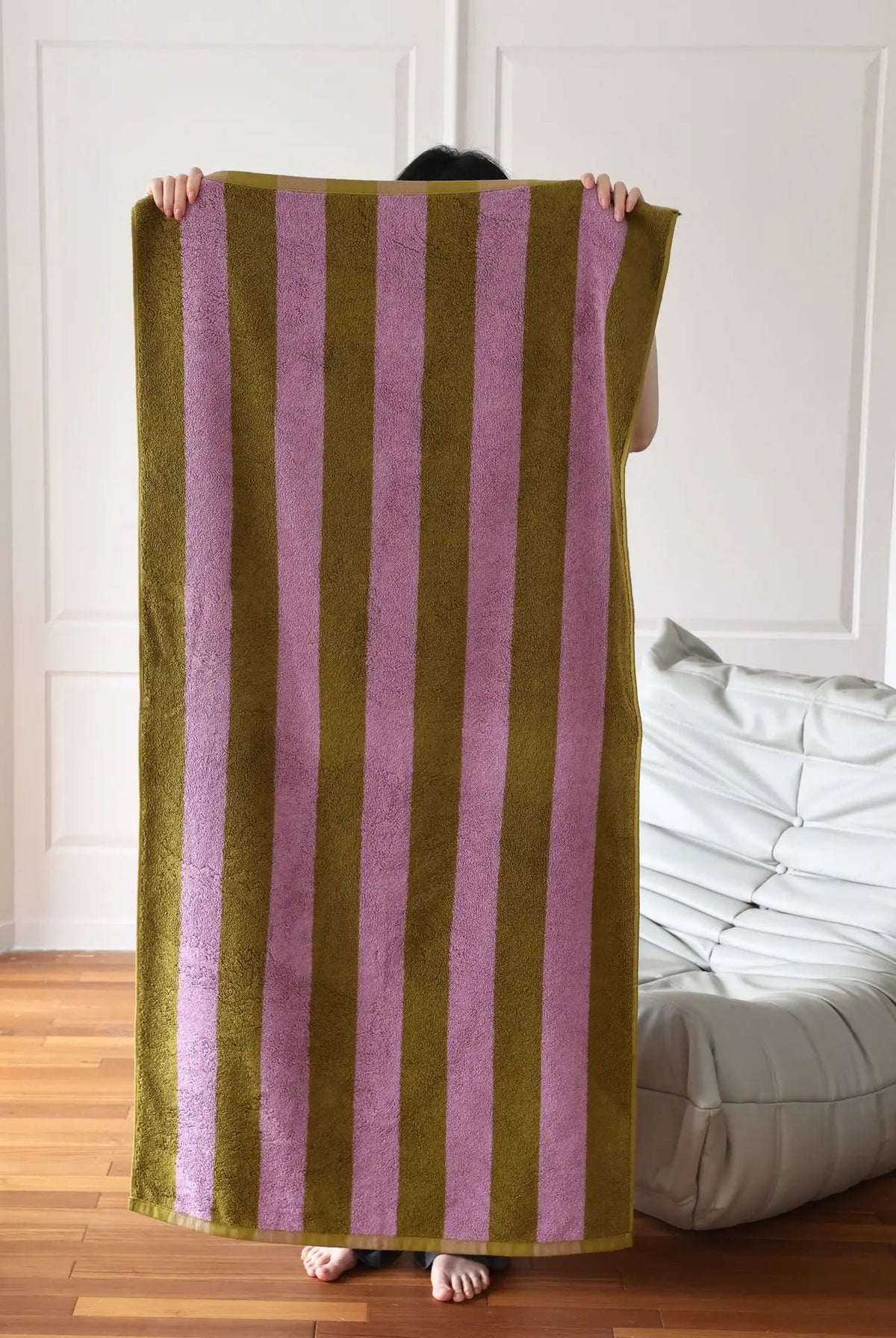 Bath Towel 100% Combed Cotton Jacquard Weave High Absorbency