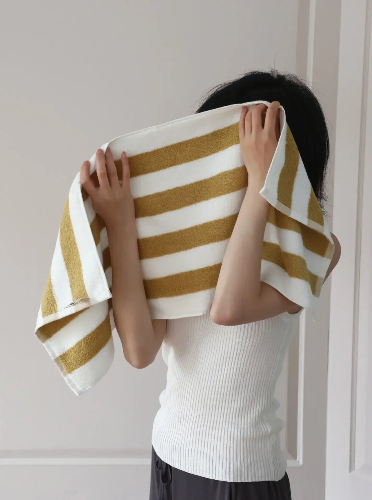 Bath Towel 100% Combed Cotton Jacquard Weave High Absorbency