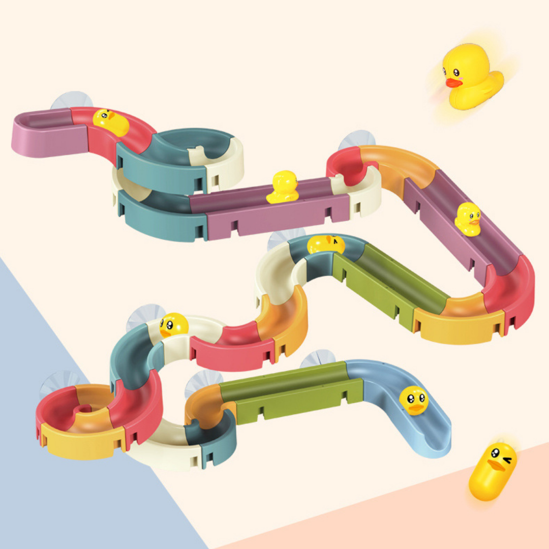 Bath Toy Set 34-Piece Modular Suction Cups