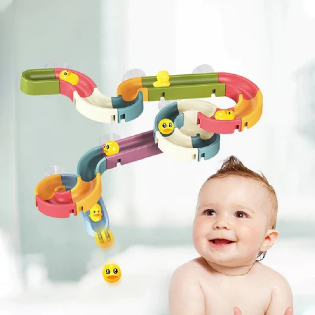 Bath Toy Set 34-Piece Modular Suction Cups