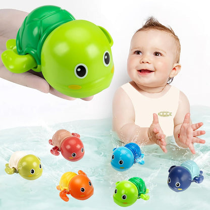 Bath Toys Wind-Up Swimming Quick-Drying Set of 6