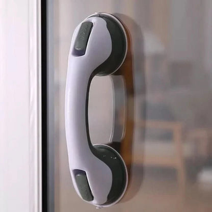 Bathroom Grab Bar Suction Cup Tool-Free 220 Lb Support