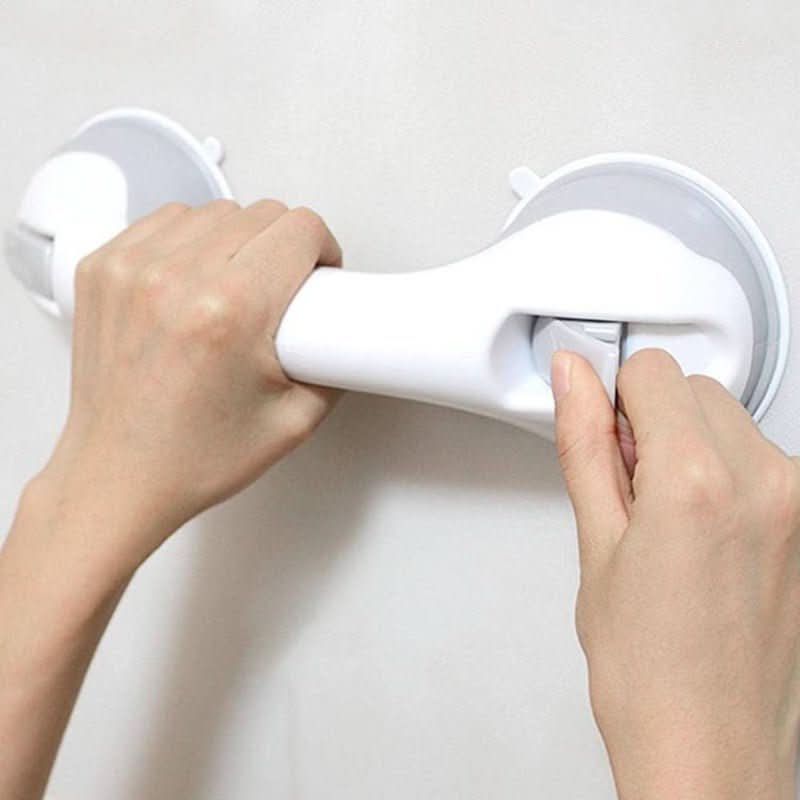 Bathroom Grab Bar Suction Cup Tool-Free Mount