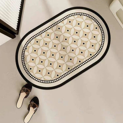 Bathroom Mat Quick-Drying Non-Slip Machine-Washable