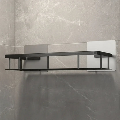 Bathroom Shelf Self-Adhesive No-Drill Mounting 11 lb Capacity