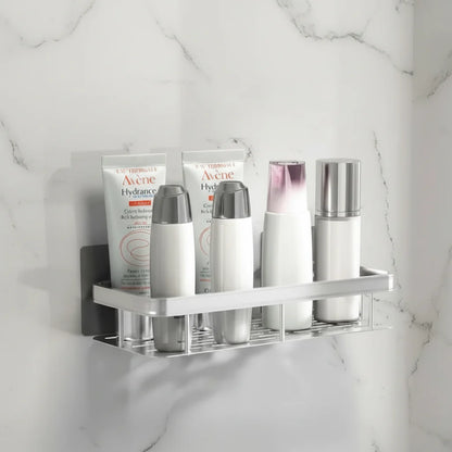 Bathroom Shelf Self-Adhesive No-Drill Mounting 11 lb Capacity