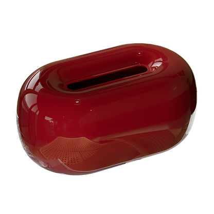 Bathroom Tissue Holder Ceramic Pebble Shape Seamless Dispensing