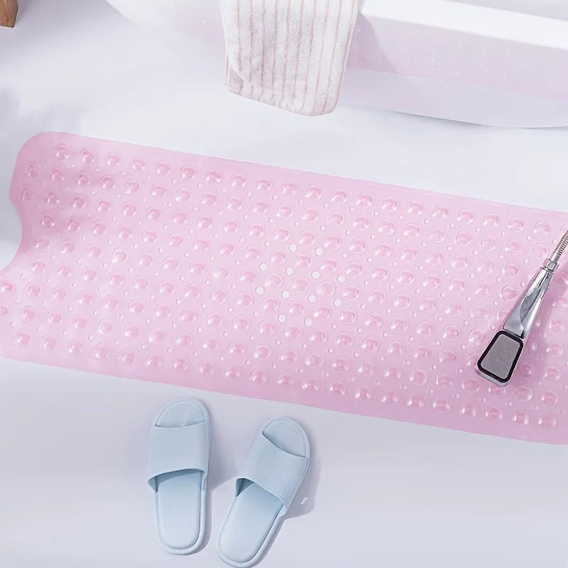 Bathtub Mat Non-Slip Suction Cup Grip Machine Washable