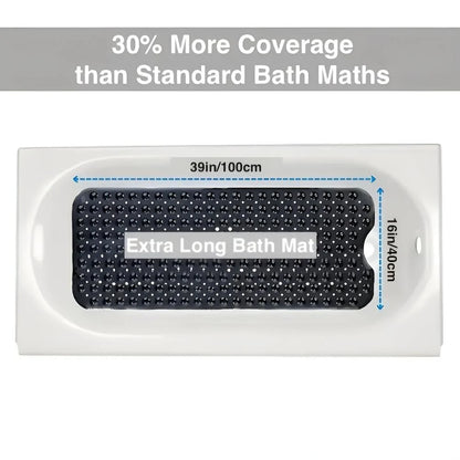 Bathtub Mat Non-Slip Suction Cup Grip Machine Washable