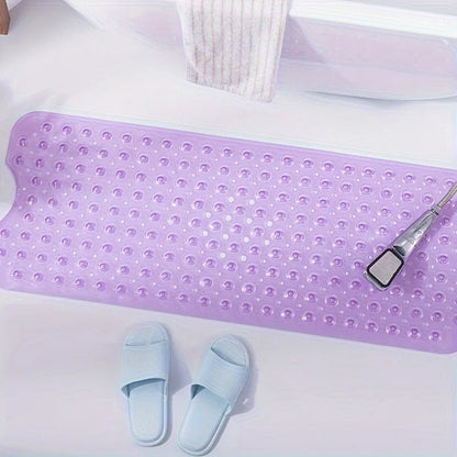 Bathtub Mat Non-Slip Suction Grip Quick-Drain Design