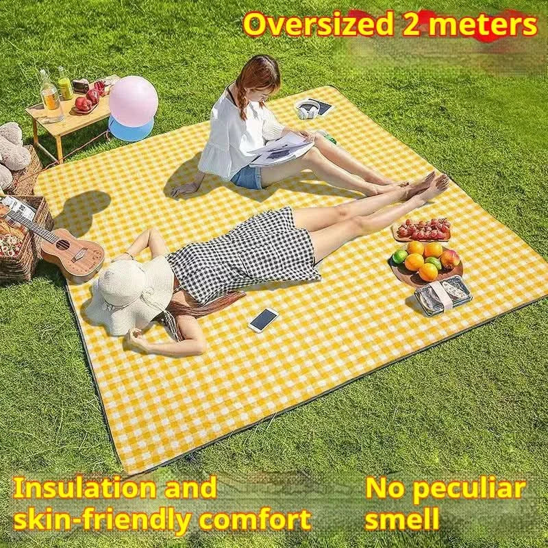 Beach Mat Large Foldable Waterproof With Carrying Bag