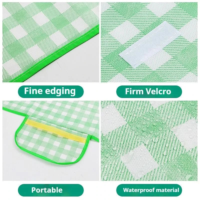 Beach Mat Large Foldable Waterproof With Carrying Bag