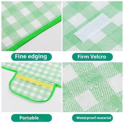 Beach Mat Large Foldable Waterproof With Carrying Bag