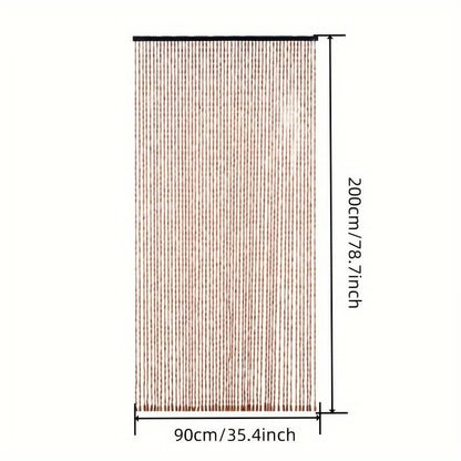 Bead Curtain Bamboo Inspired 52 Strands