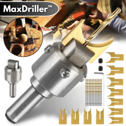 Bead Drill Set 7-Blade Stainless Steel Attachment