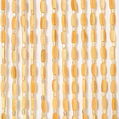 Beaded Curtain Bamboo-Like Beads Lightweight Hanging Cord