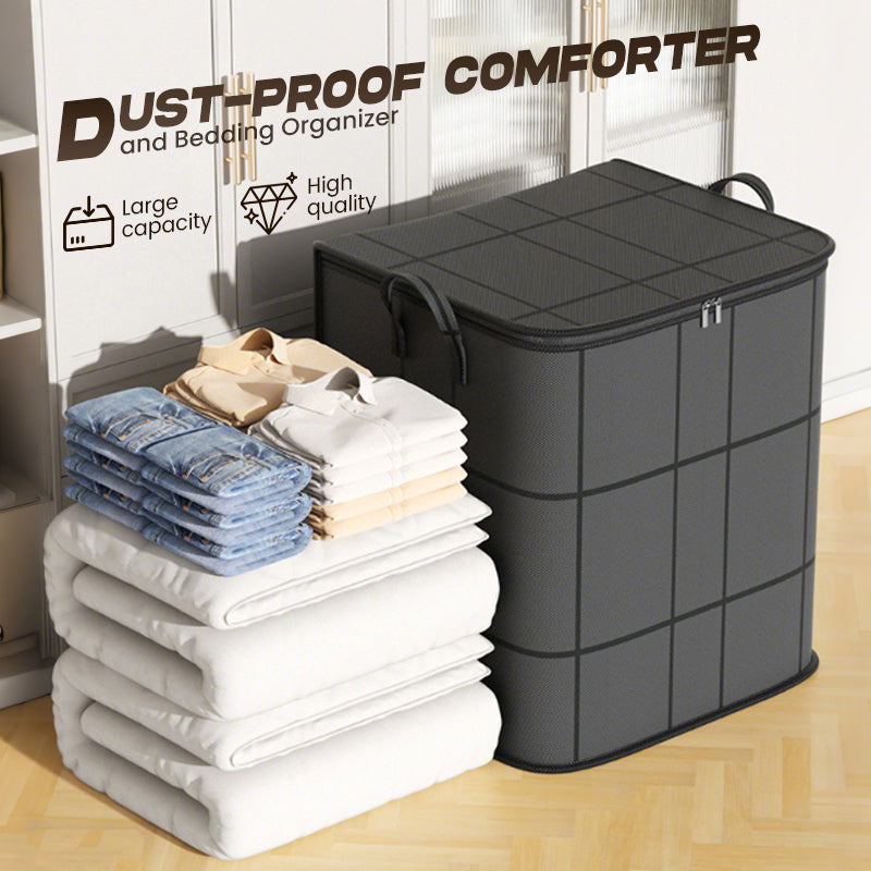 Bedding & Blanket Storage Bag Zippered Dustproof