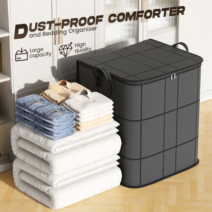 Bedding & Blanket Storage Bag Zippered Dustproof