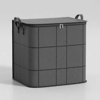 Bedding Storage Bag Double Zipper Foldable Design