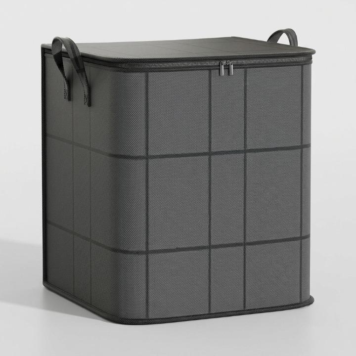 Bedding Storage Bag Double Zipper Foldable Design