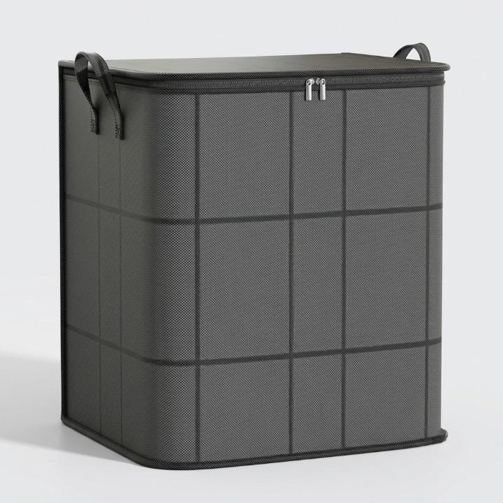 Bedding Storage Bag Double Zipper Foldable Design