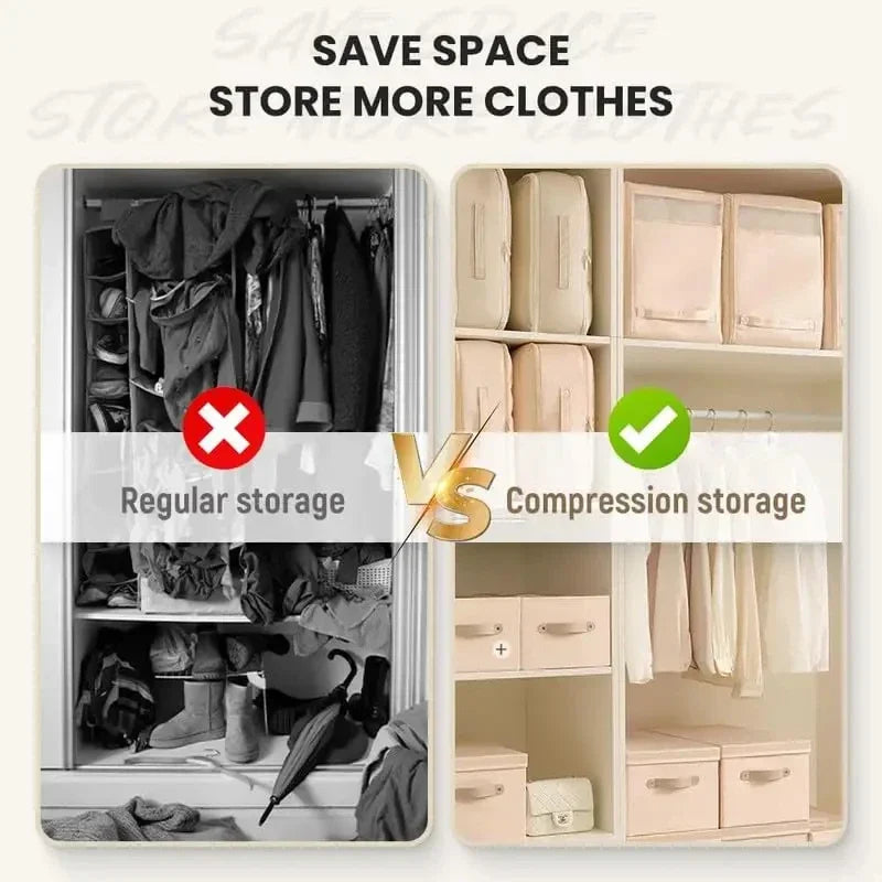 Bedding Storage Bag Space-Saving Air-Release Valve