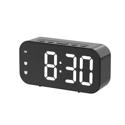 Bedside Alarm Clock Dual Alarms Voice Control & Temp Display