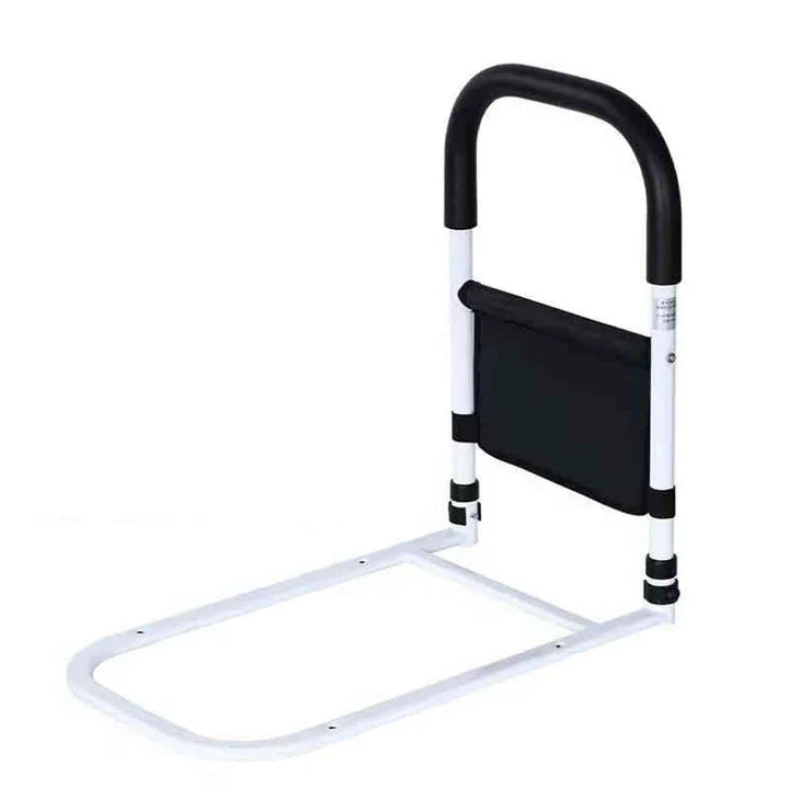 Bedside Assist Rail Reinforced Steel Padded Grip Tool-Free Setup