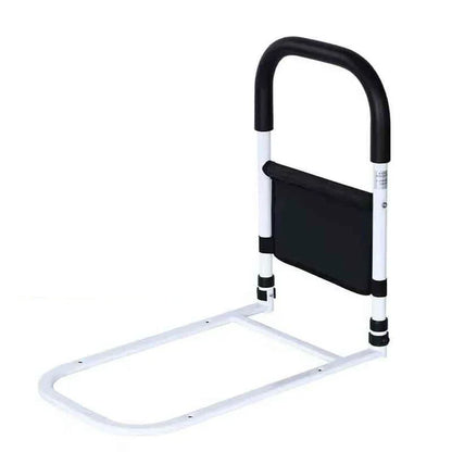 Bedside Assist Rail Reinforced Steel Padded Grip Tool-Free Setup