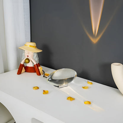Bedside Lamp Adjustable Warm Light Chrome Base