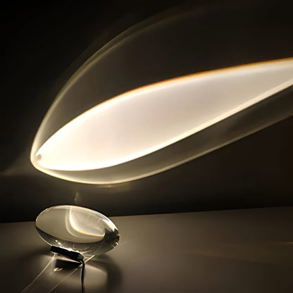 Bedside Lamp Adjustable Warm Light Chrome Base