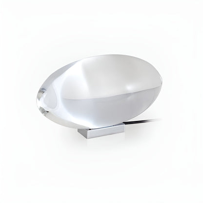 Bedside Lamp Adjustable Warm Light Chrome Base