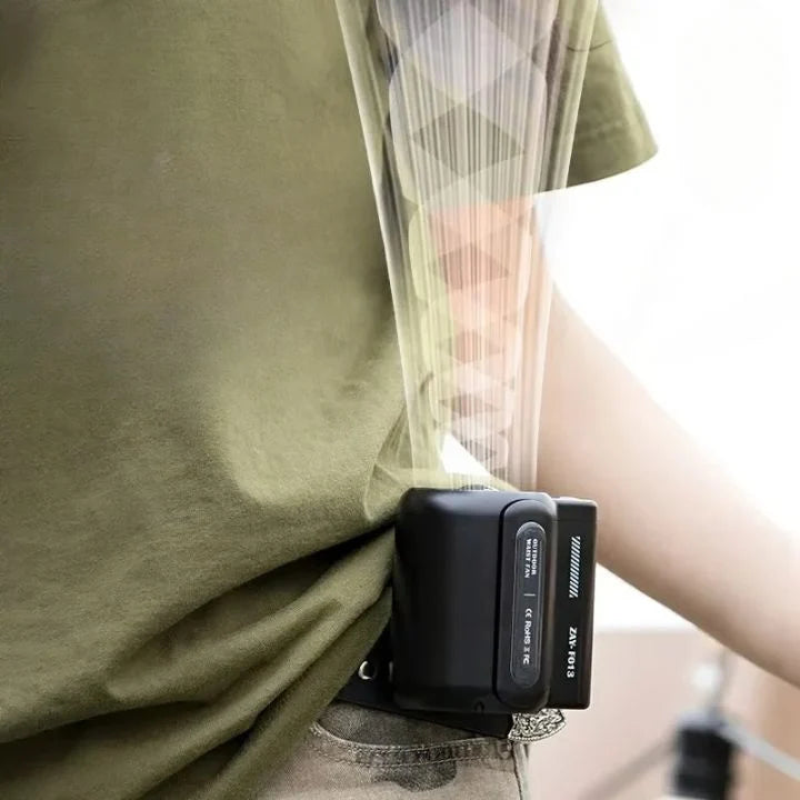 Belt Clip Fan 8 Hour Battery & 3 Speeds