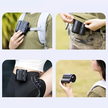 Belt Clip Fan 8 Hour Battery & 3 Speeds
