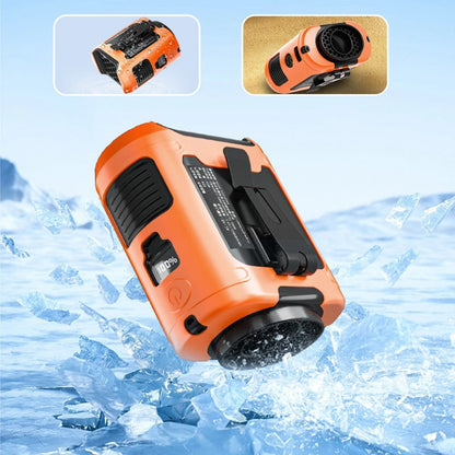 Belt Fan Clip-On USB Rechargeable 12-Hour Run Time