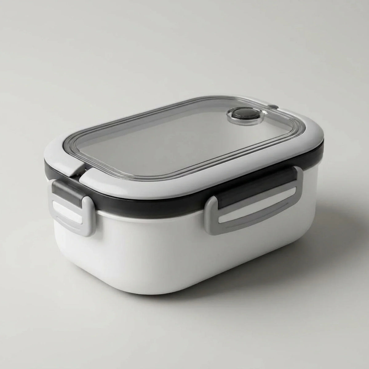 Bento Lunchbox Two-Tier Stackable With Fork & Spoon Included