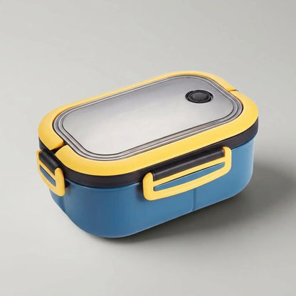 Bento Lunchbox Two-Tier Stackable With Fork & Spoon Included