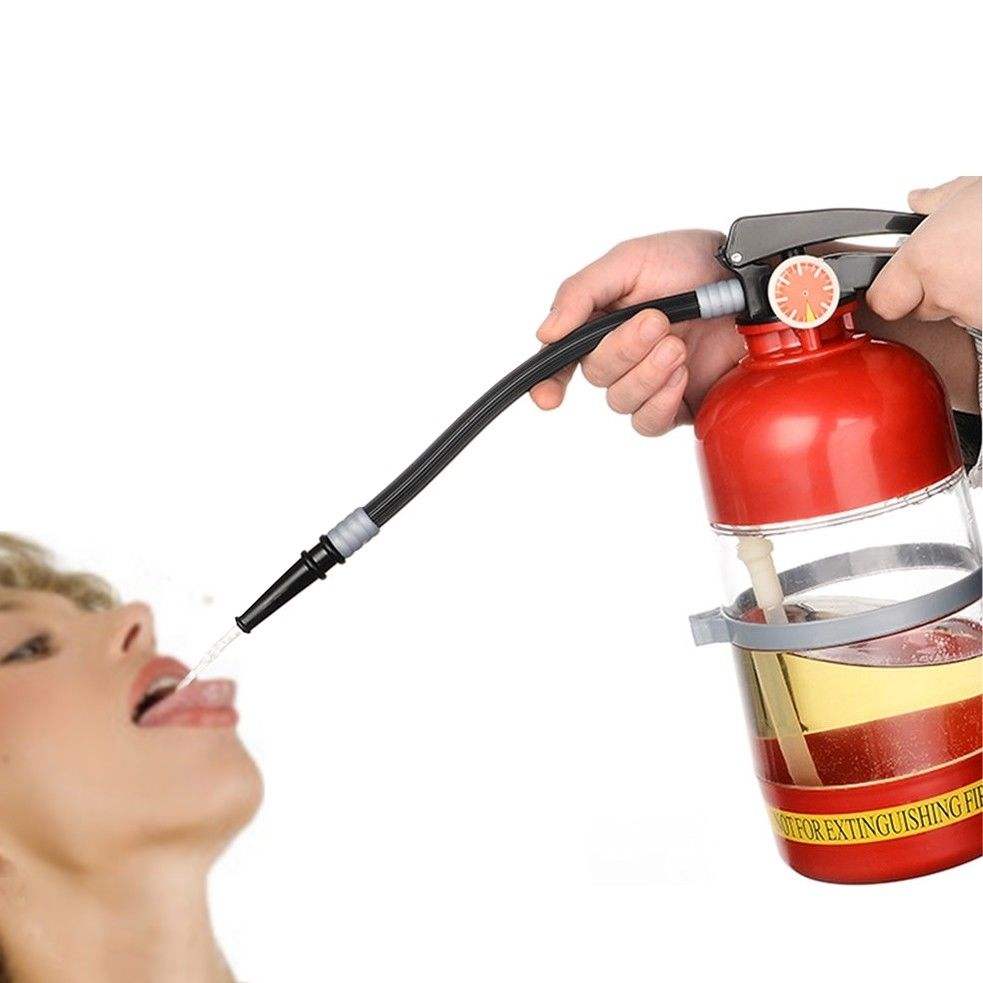 Beverage Dispenser Fire Extinguisher Design 2L Leakproof Pump