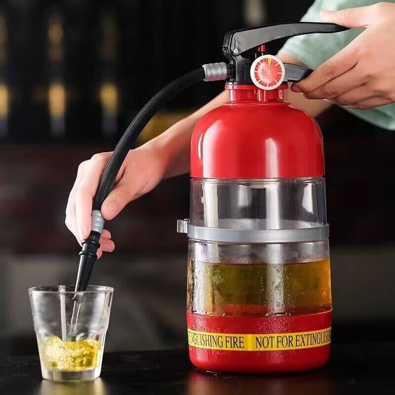 Beverage Dispenser Fire Extinguisher Design 2L Leakproof Pump